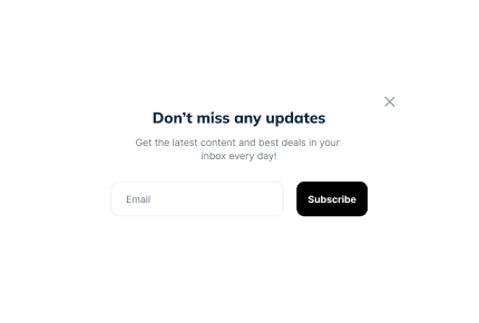 Popups