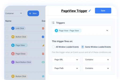 Flexible <br/> Event Tracking